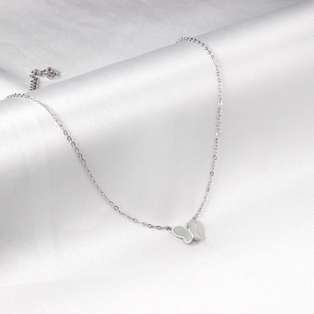 Butterfly Pendant Necklace