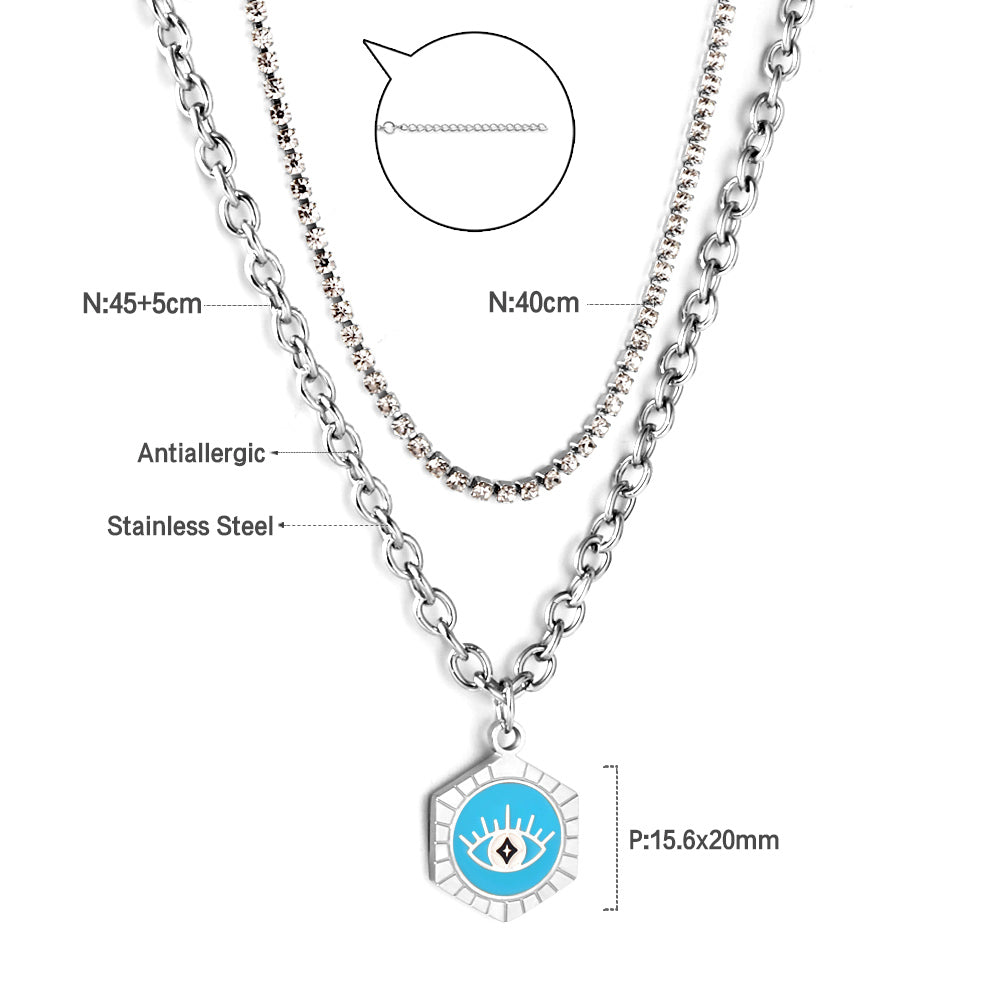 Evil Eye Pendant Necklace