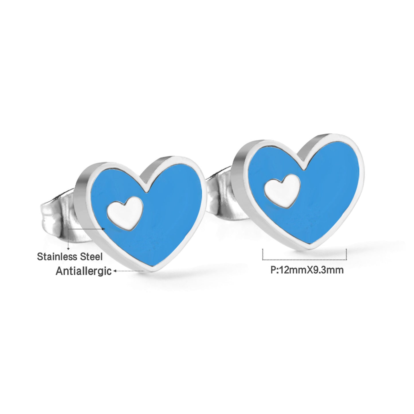 Heart Stud