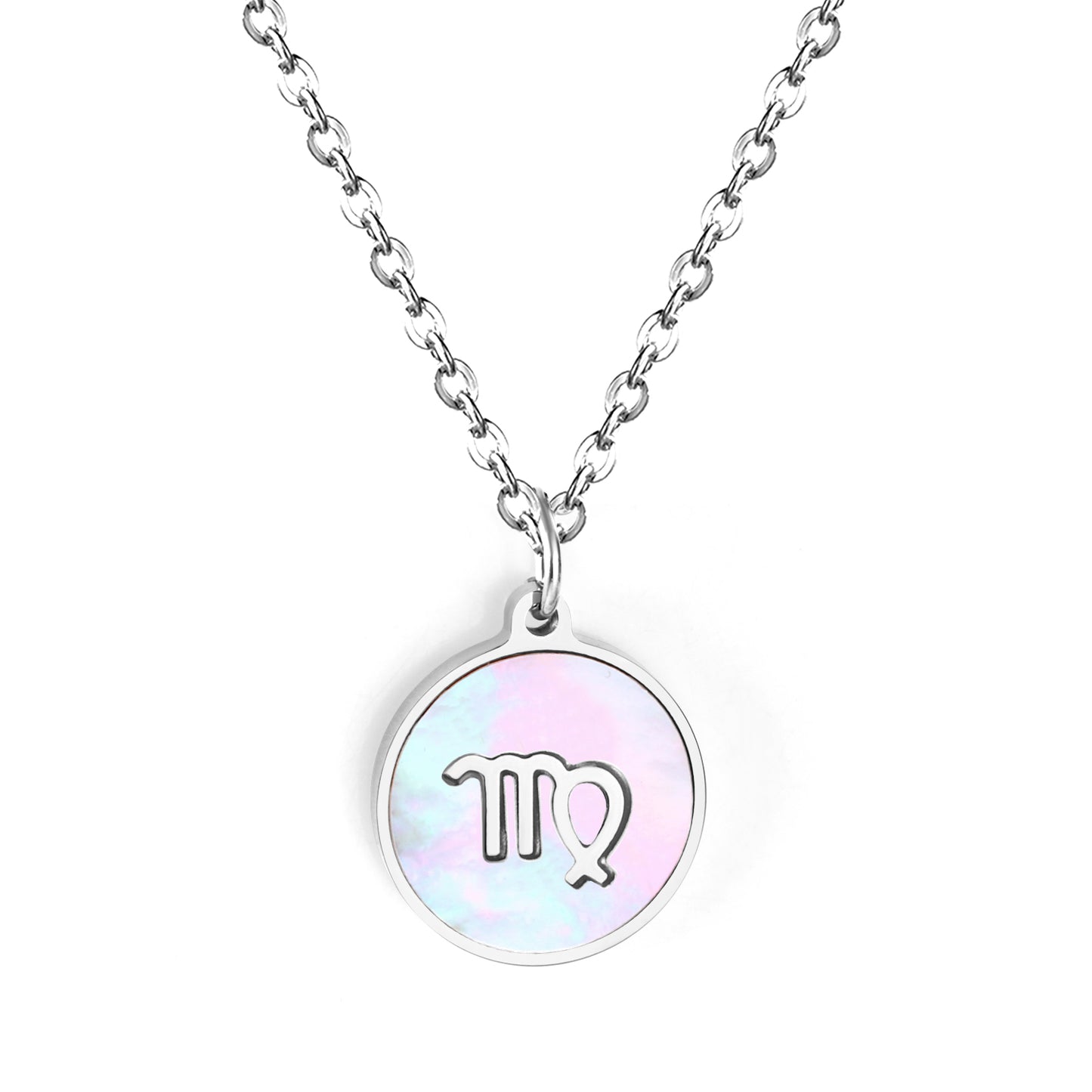 Astro Sign Virgo Rhinestone Pendant