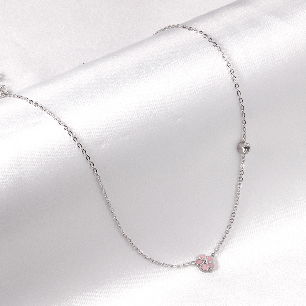 Pink Miniature Flora Pendant