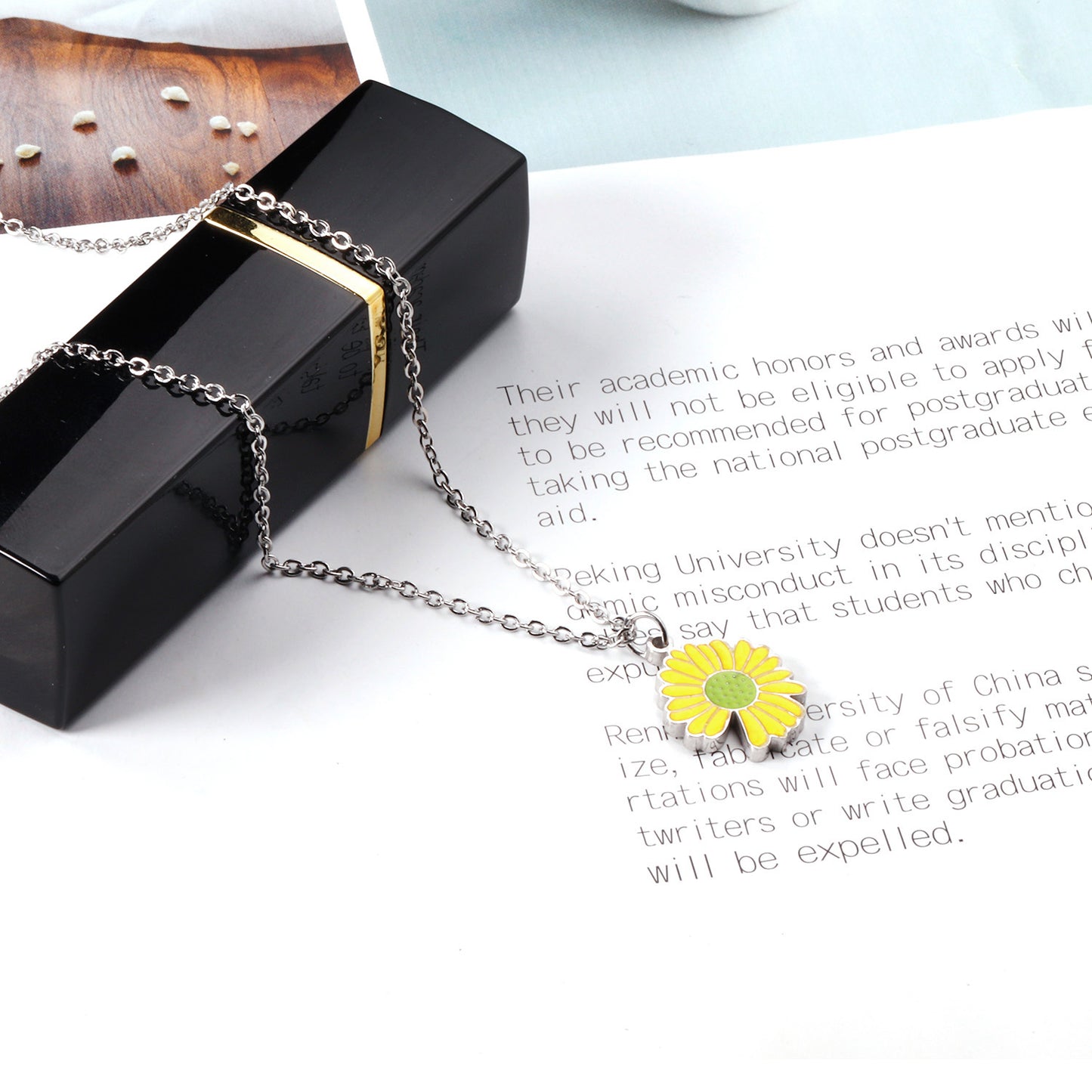 Yellow Flora Pendant