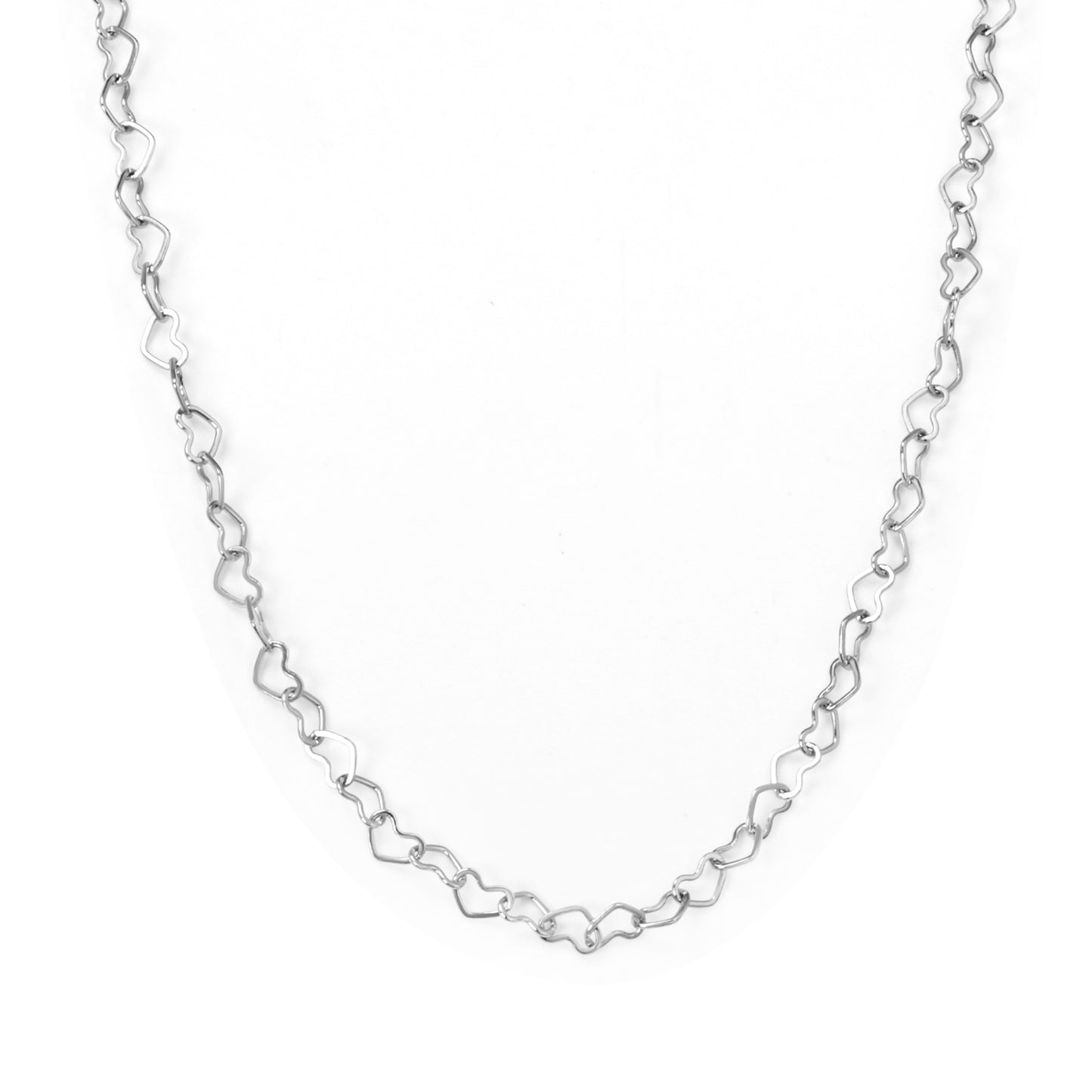 Heart Link Chain Necklace