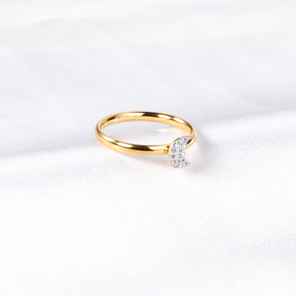 18K Gold Plated Premium Stainless Steel Finger Ring