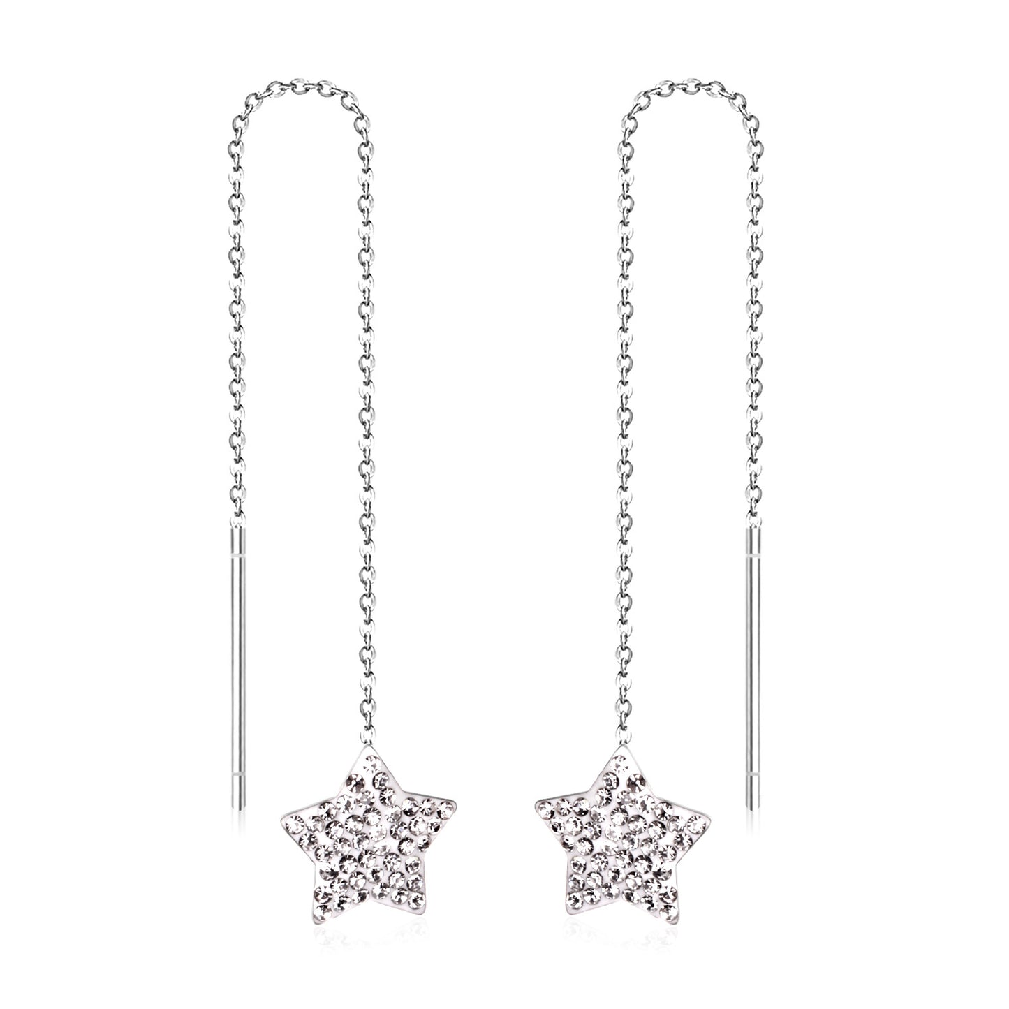 Star Hoop Earring