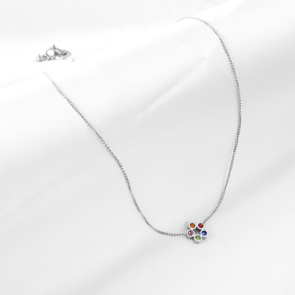 Multicolor Pendant Necklace