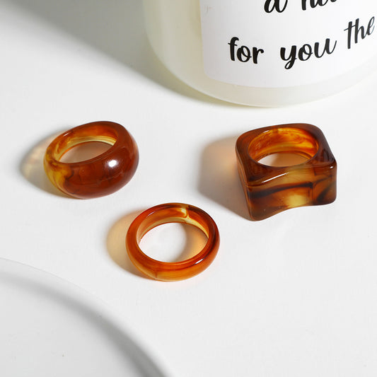 Acrylic Ring Set