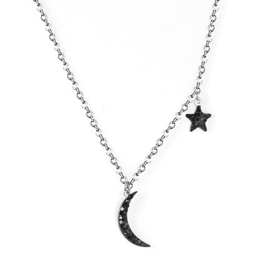 Moon & Star Pendant