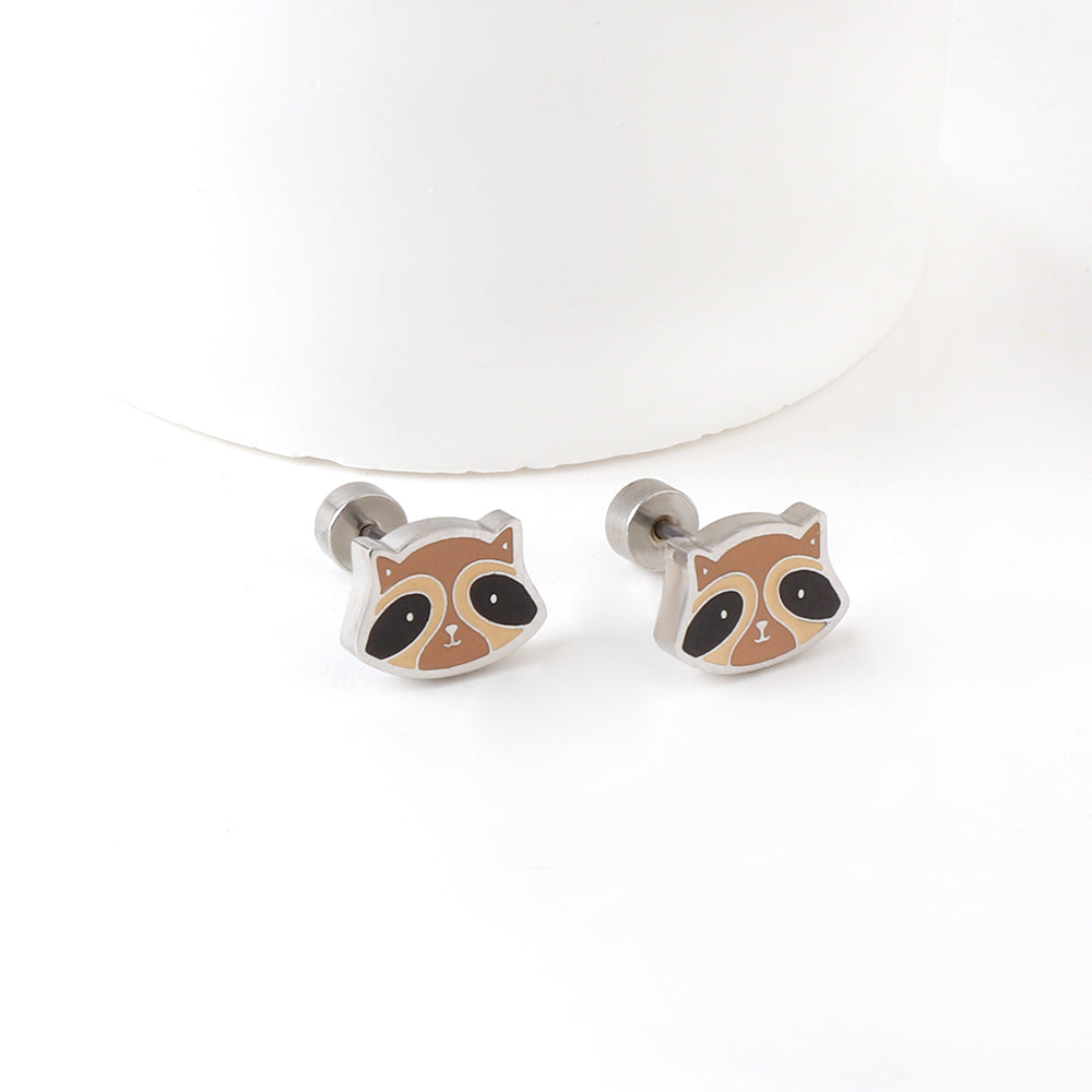 Miniature Owl Earring