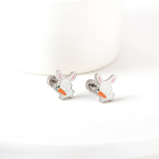 Miniature Rabbit Earring