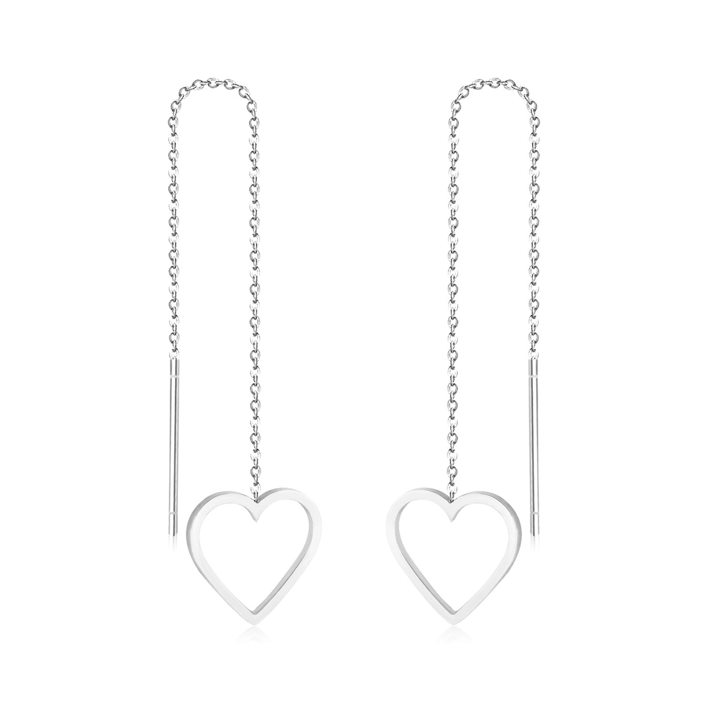 Heart Hoop Earring