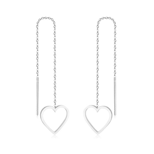 Heart Hoop Earring