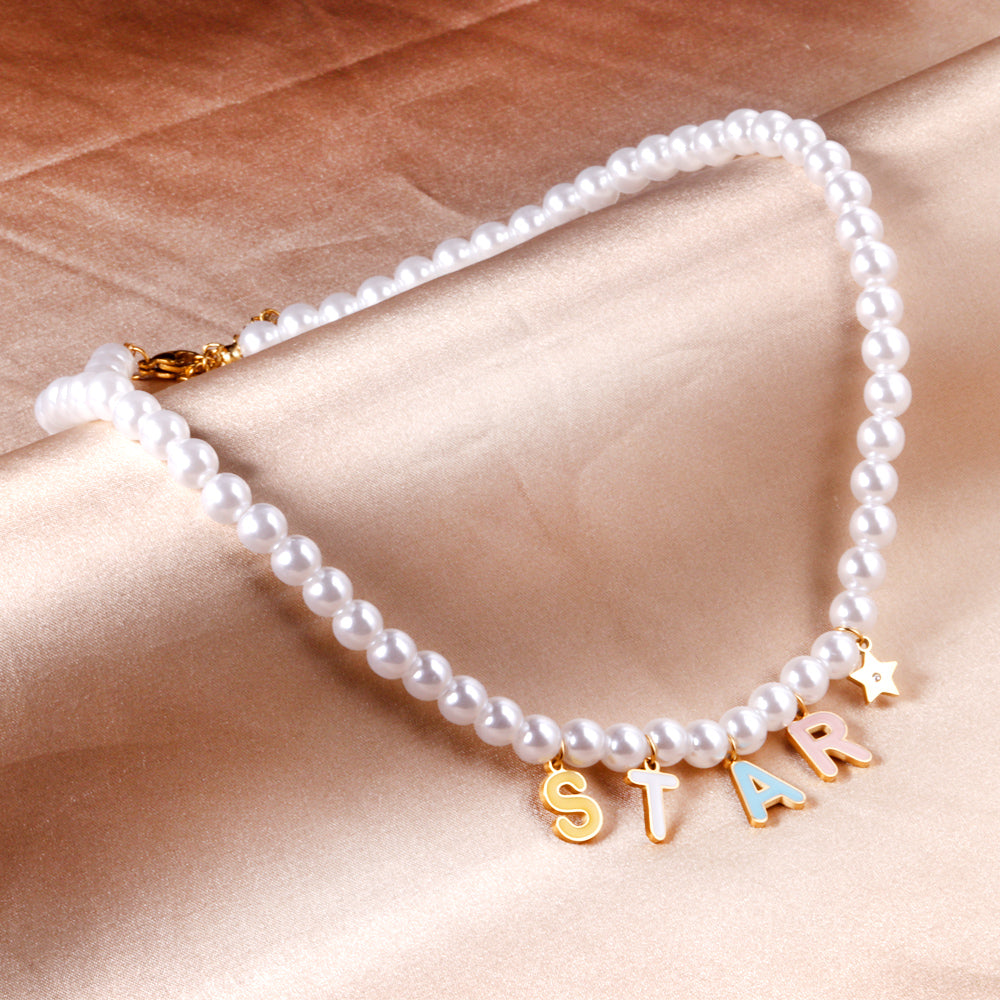 STARS Pearl Necklace