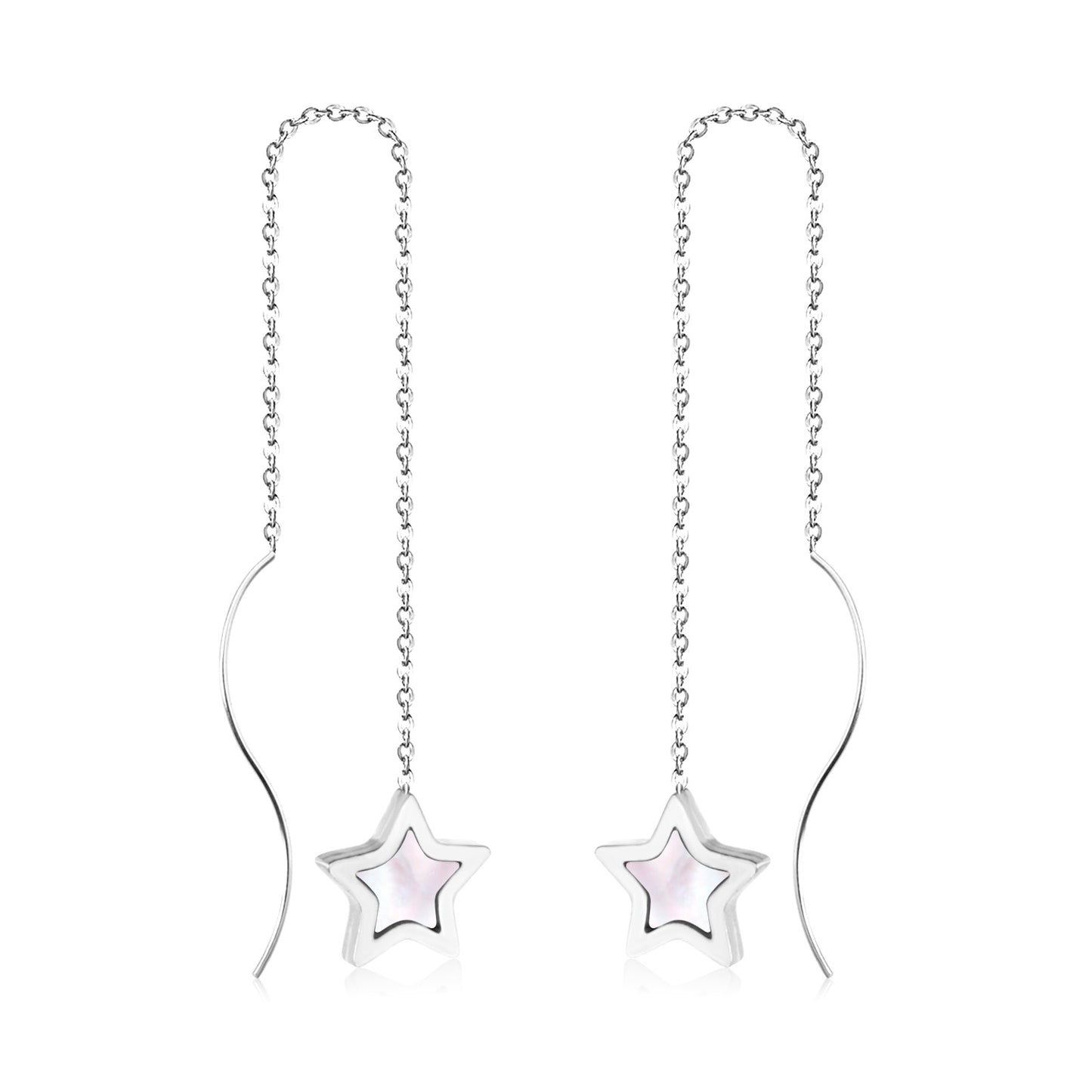 Star Hoop Earring