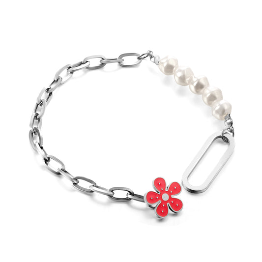 Flora Chain Linked Bracelet