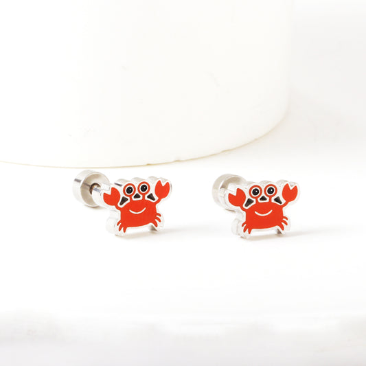 Miniature Crab Earring