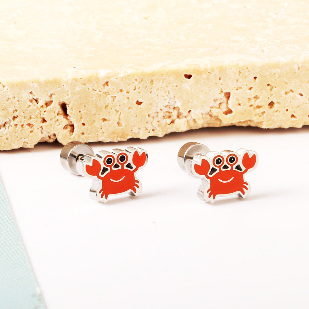 Miniature Crab Earring