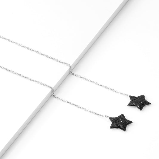 Star Hoop Earring