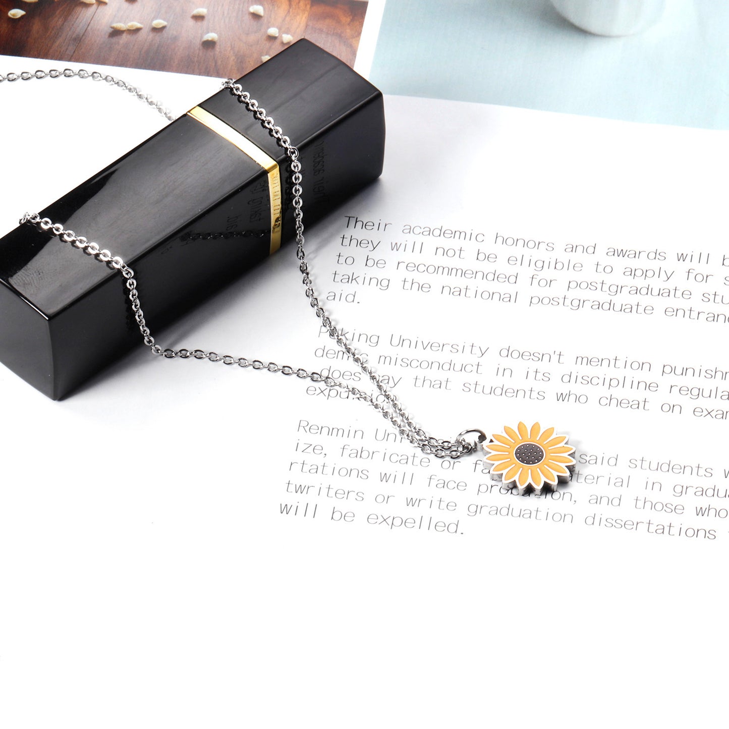 Sunflower Pendant