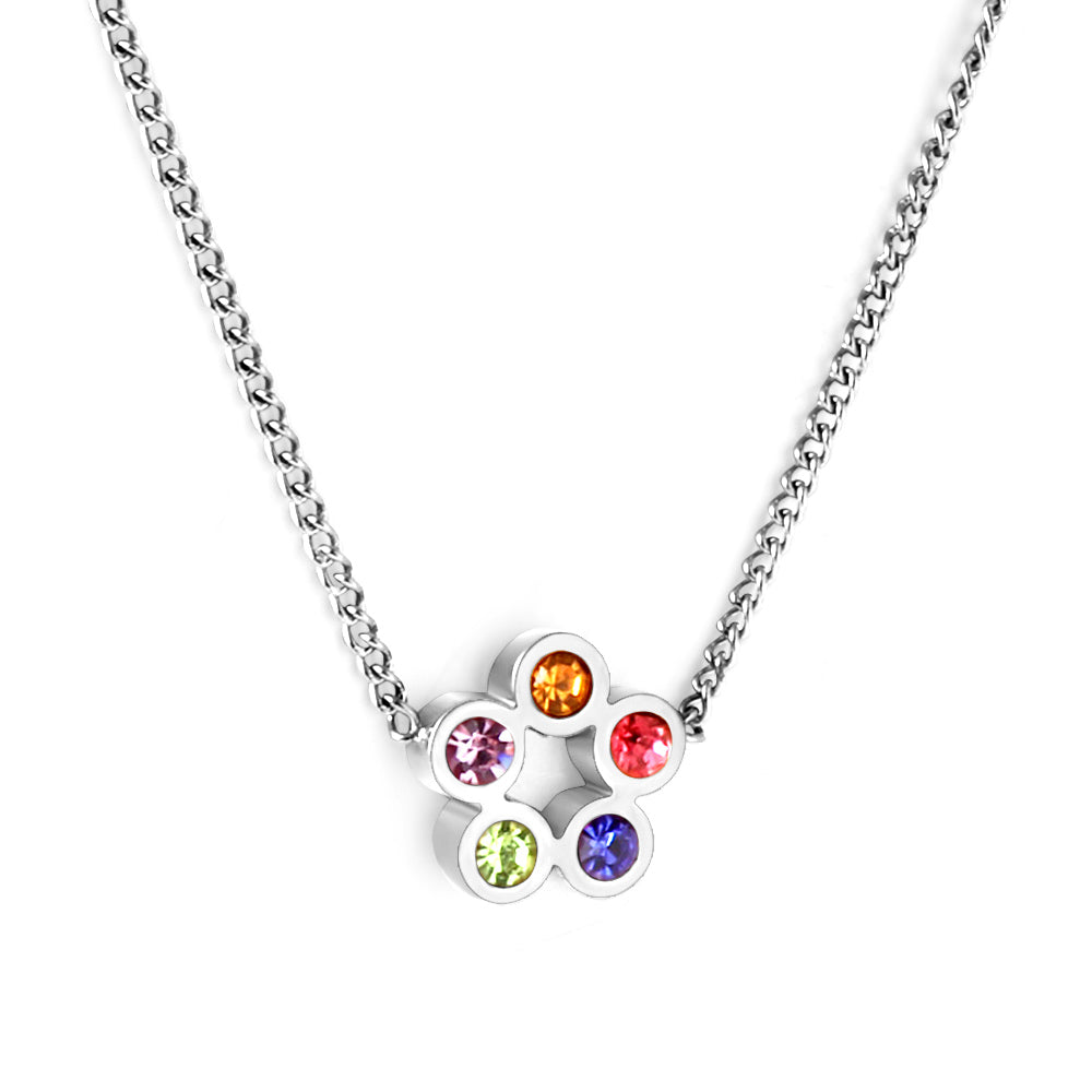 Multicolor Pendant Necklace