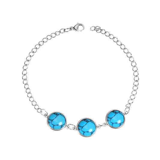 Blue Stone Bracelet