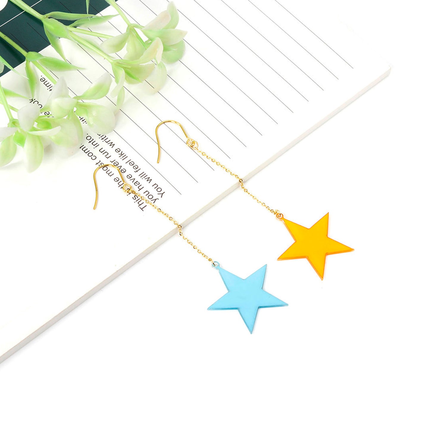 Star Hoop Earring