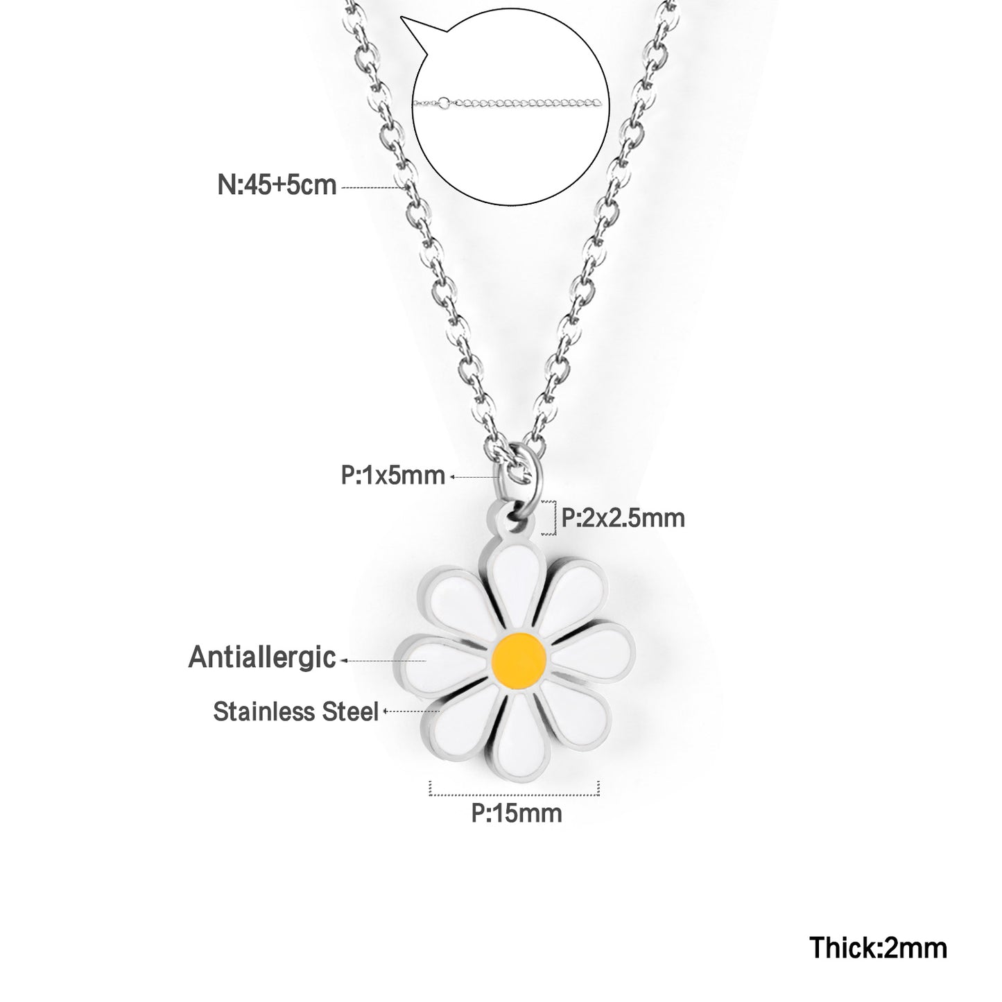 Daisy Pendant