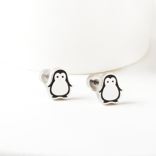 Miniature Penguin Earring