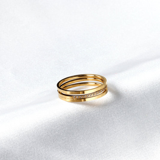 Gold Plated Premium Finger Ring