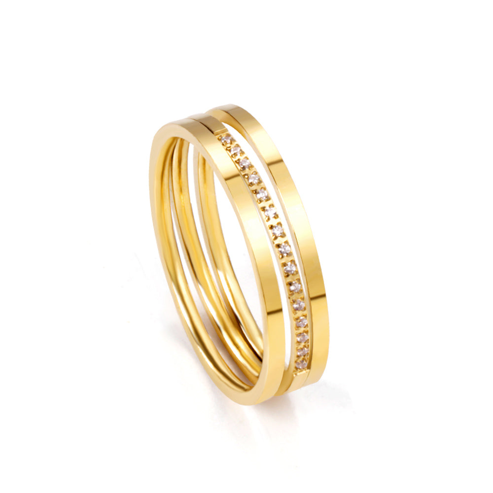 Gold Plated Premium Finger Ring