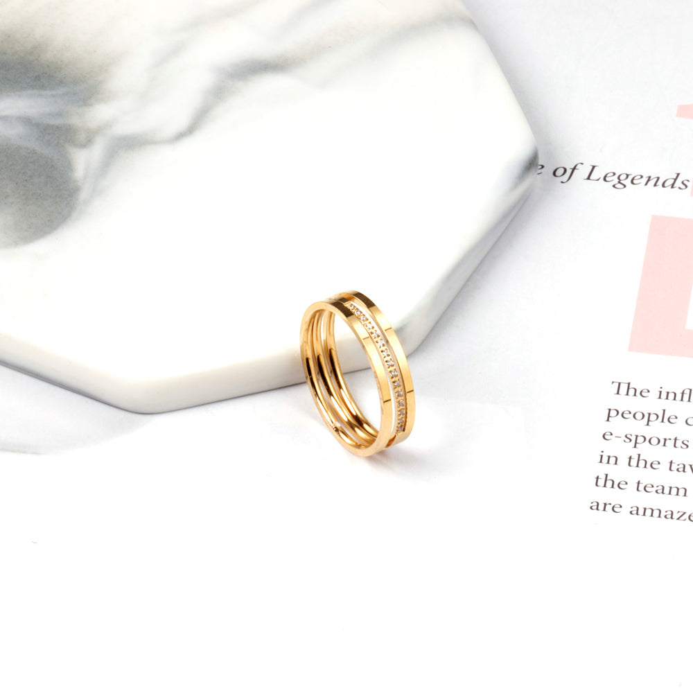 Gold Plated Premium Finger Ring